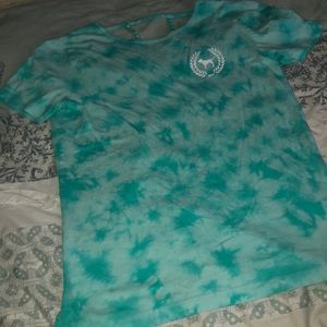 pink tie dye t-shirt